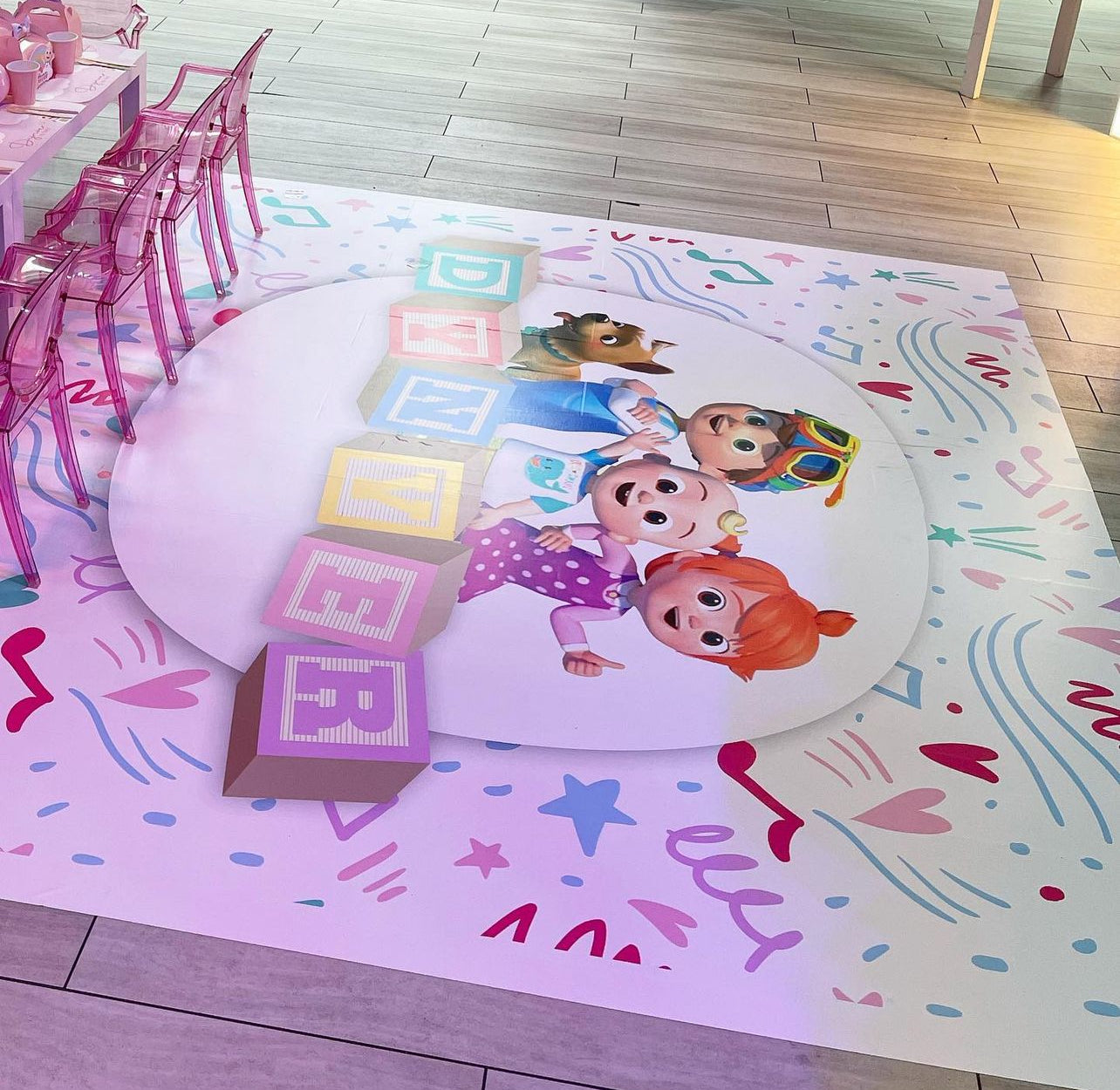 Floor Vinyl Wrap - Pickup or Local Install Only